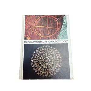 Developmental Psychology Today Vintage Textbook 1975 Random‎ House